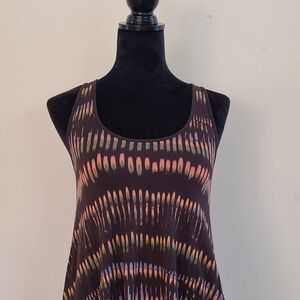 Mudd Brown and Multicolor Tank Top